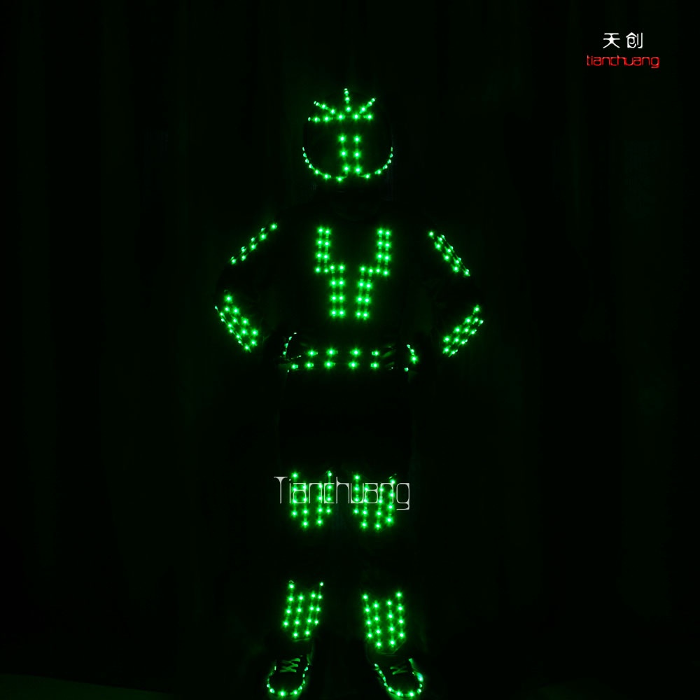 TC-0158 full color LED costumes