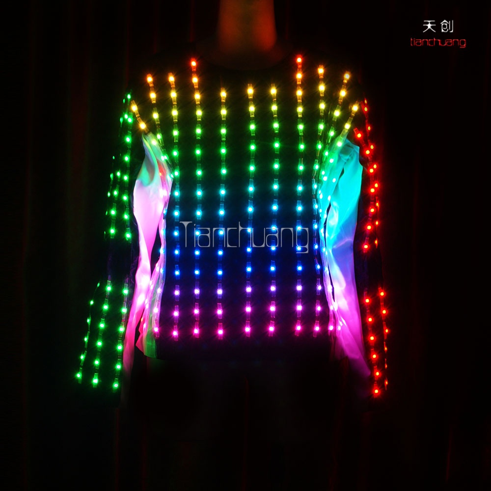 TC-077 led costumes jacket