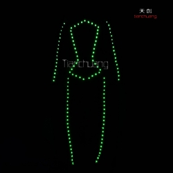 TC-013 full color LED costume