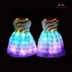 TC-007 full color LED rose skirt