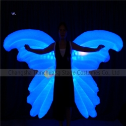 TC-0185 AUTO control color changing Inflatable butterfly wings