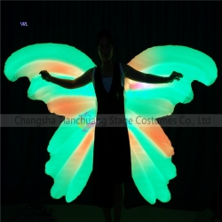 TC-0185 AUTO control color changing Inflatable butterfly wings