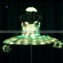 TC-0190 Full color LED ballet dress performance costume