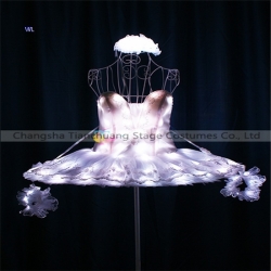 TC-0190 Full color LED ballet dress performance costume