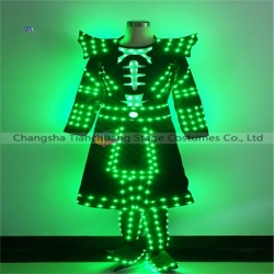 TC-206 Full color LED dress performance costume