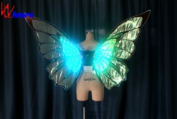 WL-0227 无线控制 LED舞蹈道具蝴蝶翅膀 LED伊希斯/伊娃翅膀 童话翅膀