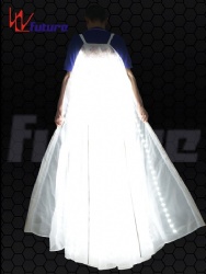 WL-0225 Wireless Remote Control full color customized LED White Color Fairy Wings LED Isis Wings for stage show girls dresses