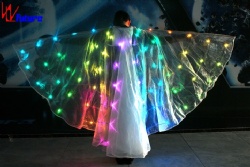 WL-0222 Remote Control LED Dance Props Isis Wings LED butterfly cloak womens cloak Luminous Wings for dancer & Model