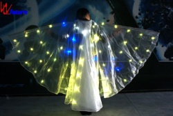 WL-0222 Remote Control LED Dance Props Isis Wings LED butterfly cloak womens cloak Luminous Wings for dancer & Model