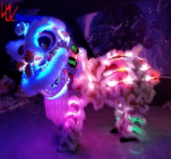 WL-LED狮子遥控LED迷你狮子舞LED灯中国传统节日舞狮 功夫 传统活动使用
