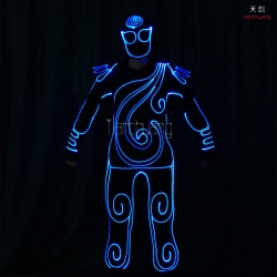 TC-0177 full color LED & Fiber optic Jumpusit