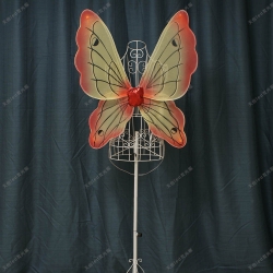 TC-0171-D full color Led  light up fiber optic butterfly wings