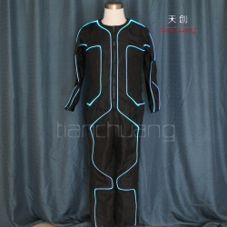 TC-0165 LED Light-up fiber Optic Jumpsuits