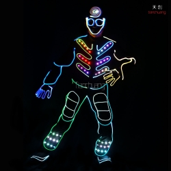 TC-0149 LED Fiber optic jumpsuits