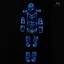 TC-0126 fiber optic costumes