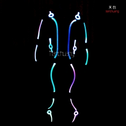 TC-099 full color fiber optic costumes