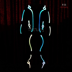 TC-099 full color fiber optic costumes