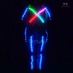 TC-080 full color fiber optic costumes