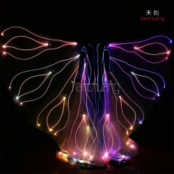 TC-076 fiber optic butterfly costumes