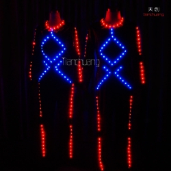 TC-074 full color led costumes