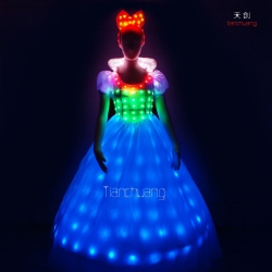 TC-055 full color led dress