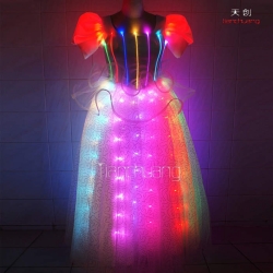 TC-041 LED全彩发光公主裙