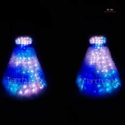 TC-021 full color led wedding dress