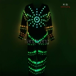 TC-015 Full color LED Jumpsuit